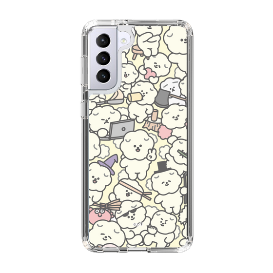 Slim Protection Case［ Mossari Mosao - Fluffy - Beige ］