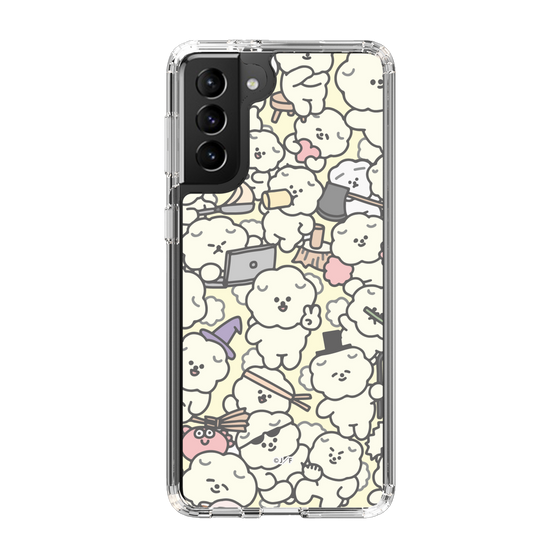 Slim Protection Case［ Mossari Mosao - Fluffy - Beige ］