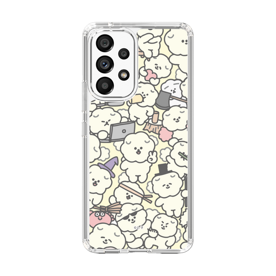 Slim Protection Case［ Mossari Mosao - Fluffy - Beige ］