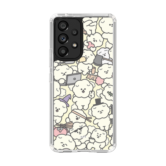 Slim Protection Case［ Mossari Mosao - Fluffy - Beige ］