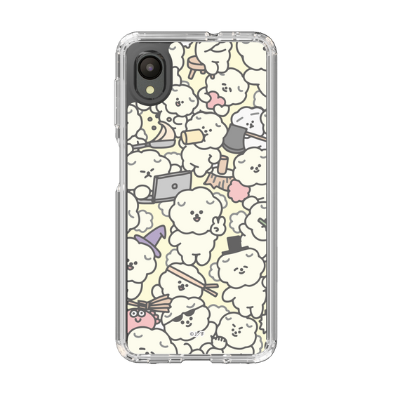 Slim Protection Case［ Mossari Mosao - Fluffy - Beige ］