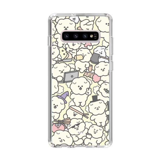Slim Protection Case［ Mossari Mosao - Fluffy - Beige ］
