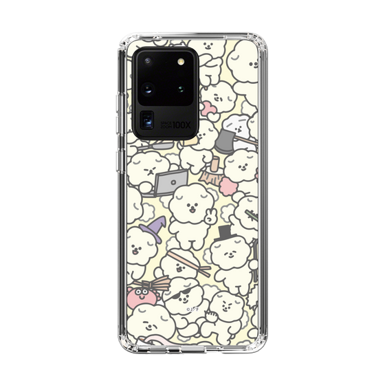 Slim Protection Case［ Mossari Mosao - Fluffy - Beige ］