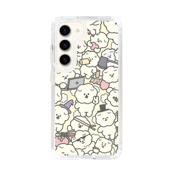 Slim Protection Case［ Mossari Mosao - Fluffy - Beige ］