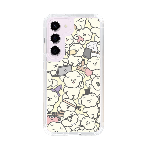 Slim Protection Case［ Mossari Mosao - Fluffy - Beige ］