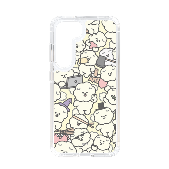 Slim Protection Case［ Mossari Mosao - Fluffy - Beige ］