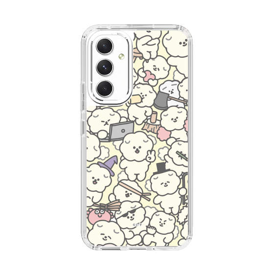 Slim Protection Case［ Mossari Mosao - Fluffy - Beige ］