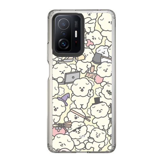 Slim Protection Case［ Mossari Mosao - Fluffy - Beige ］