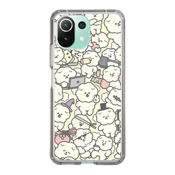 Slim Protection Case［ Mossari Mosao - Fluffy - Beige ］