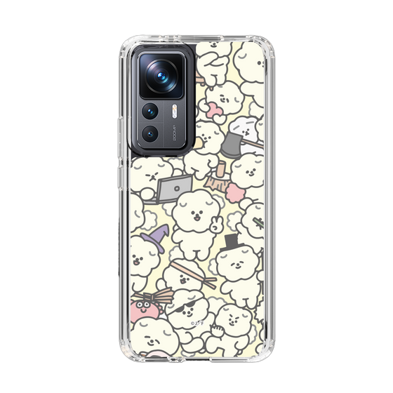 Slim Protection Case［ Mossari Mosao - Fluffy - Beige ］