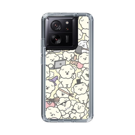 Slim Protection Case［ Mossari Mosao - Fluffy - Beige ］