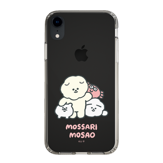Slim Protection Case［ Mossari Mosao - Everyone Together - Clear ］
