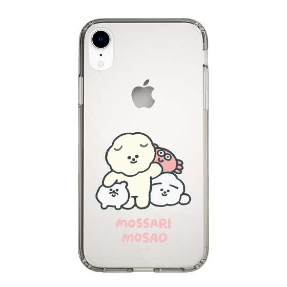 Slim Protection Case［ Mossari Mosao - Everyone Together - Clear ］