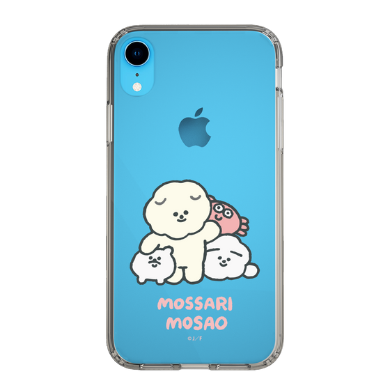 Slim Protection Case［ Mossari Mosao - Everyone Together - Clear ］
