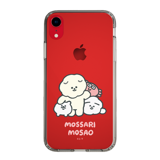 Slim Protection Case［ Mossari Mosao - Everyone Together - Clear ］