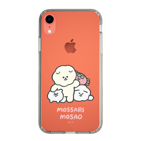 Slim Protection Case［ Mossari Mosao - Everyone Together - Clear ］