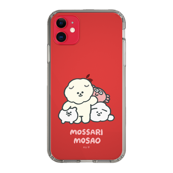 Slim Protection Case［ Mossari Mosao - Everyone Together - Clear ］