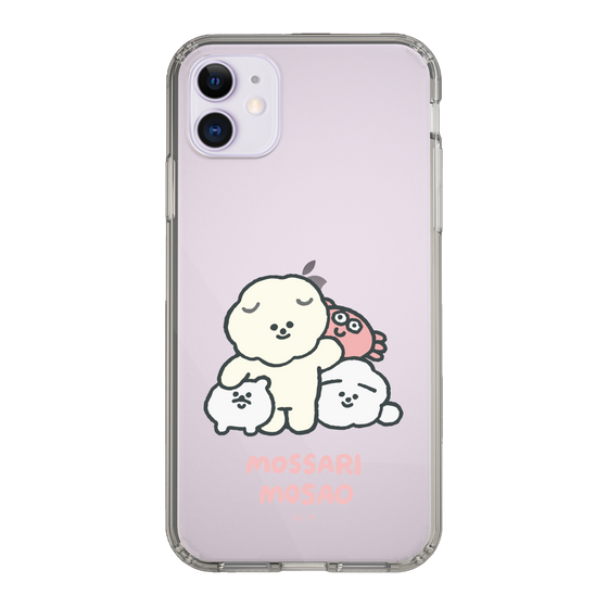 Slim Protection Case［ Mossari Mosao - Everyone Together - Clear ］