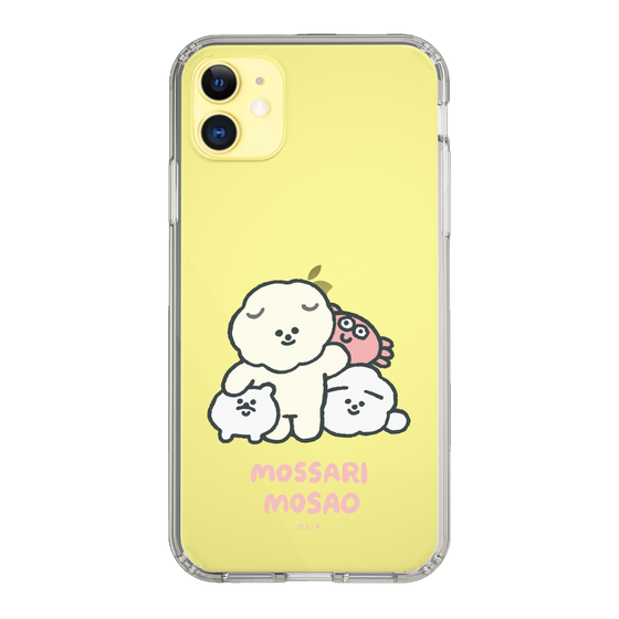 Slim Protection Case［ Mossari Mosao - Everyone Together - Clear ］
