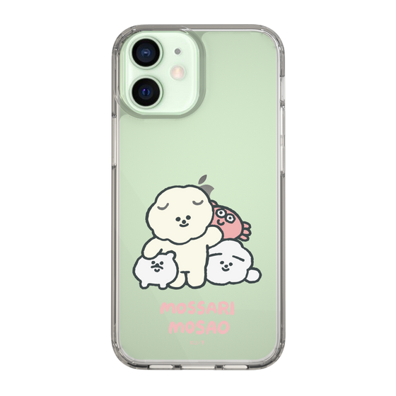 Slim Protection Case［ Mossari Mosao - Everyone Together - Clear ］