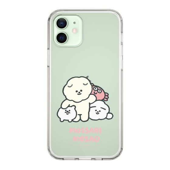 Slim Protection Case［ Mossari Mosao - Everyone Together - Clear ］