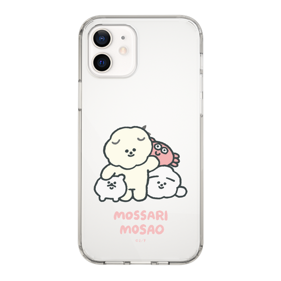 Slim Protection Case［ Mossari Mosao - Everyone Together - Clear ］