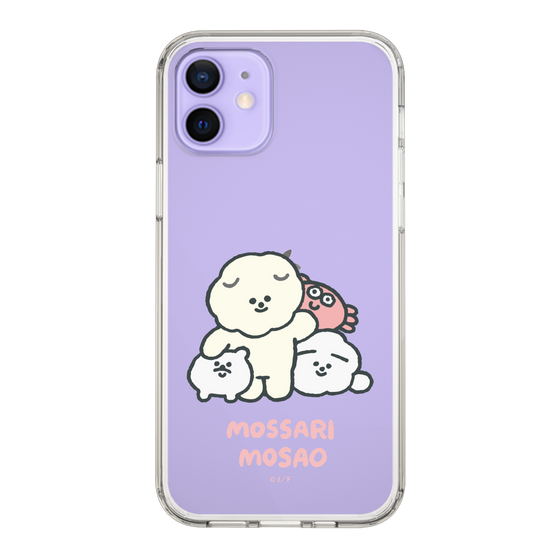 Slim Protection Case［ Mossari Mosao - Everyone Together - Clear ］
