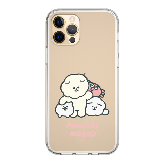 Slim Protection Case［ Mossari Mosao - Everyone Together - Clear ］