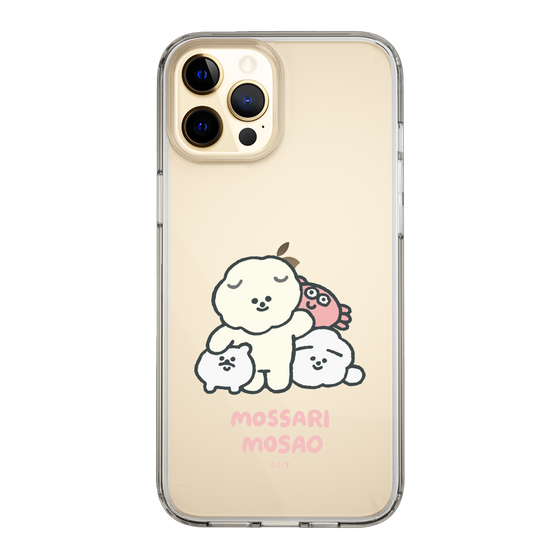 Slim Protection Case［ Mossari Mosao - Everyone Together - Clear ］