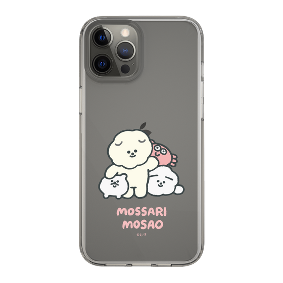 Slim Protection Case［ Mossari Mosao - Everyone Together - Clear ］
