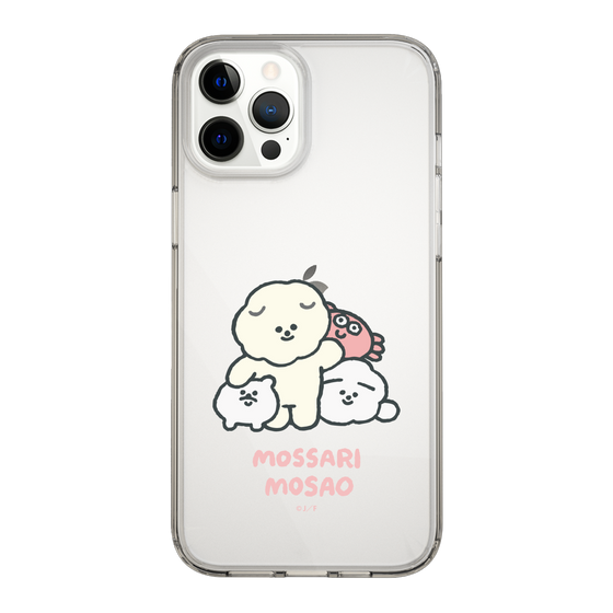 Slim Protection Case［ Mossari Mosao - Everyone Together - Clear ］