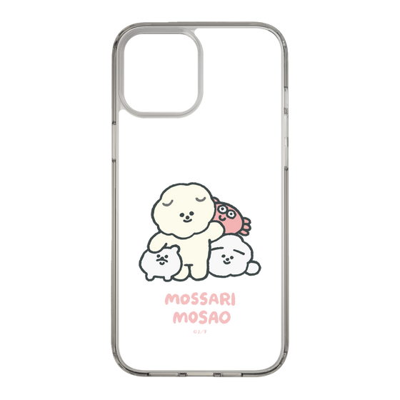 Slim Protection Case［ Mossari Mosao - Everyone Together - Clear ］