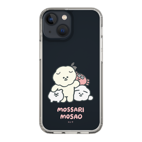 Slim Protection Case［ Mossari Mosao - Everyone Together - Clear ］