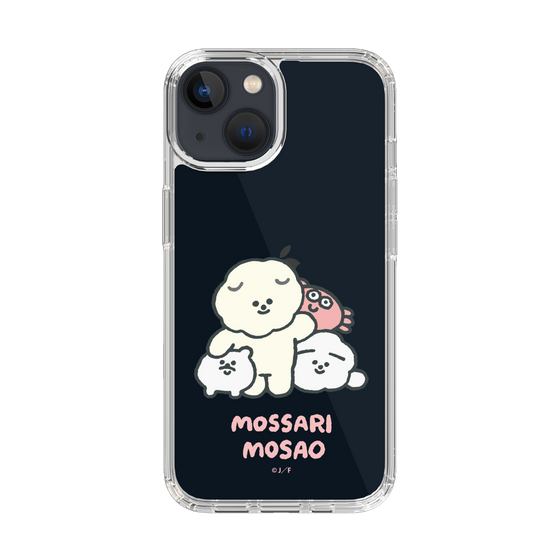 Slim Protection Case［ Mossari Mosao - Everyone Together - Clear ］
