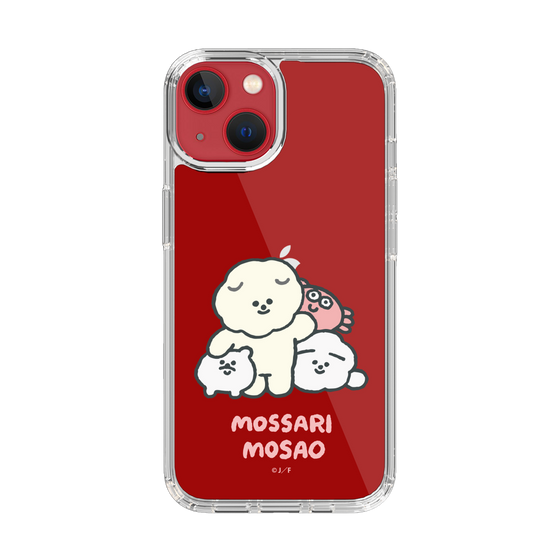 Slim Protection Case［ Mossari Mosao - Everyone Together - Clear ］