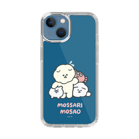 Slim Protection Case［ Mossari Mosao - Everyone Together - Clear ］