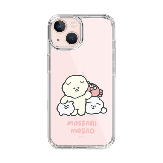 Slim Protection Case［ Mossari Mosao - Everyone Together - Clear ］