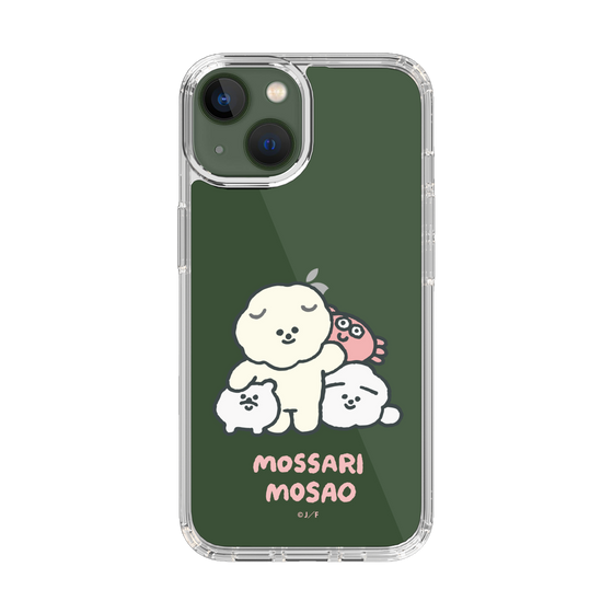 Slim Protection Case［ Mossari Mosao - Everyone Together - Clear ］