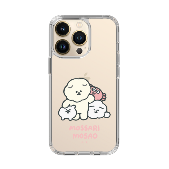 Slim Protection Case［ Mossari Mosao - Everyone Together - Clear ］