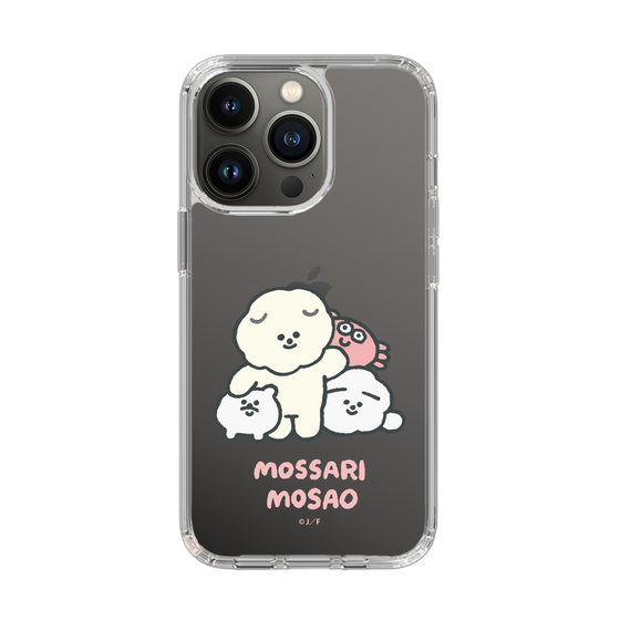 Slim Protection Case［ Mossari Mosao - Everyone Together - Clear ］