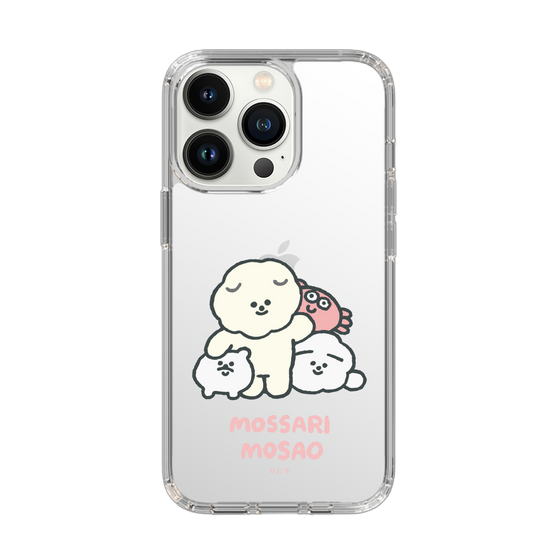 Slim Protection Case［ Mossari Mosao - Everyone Together - Clear ］