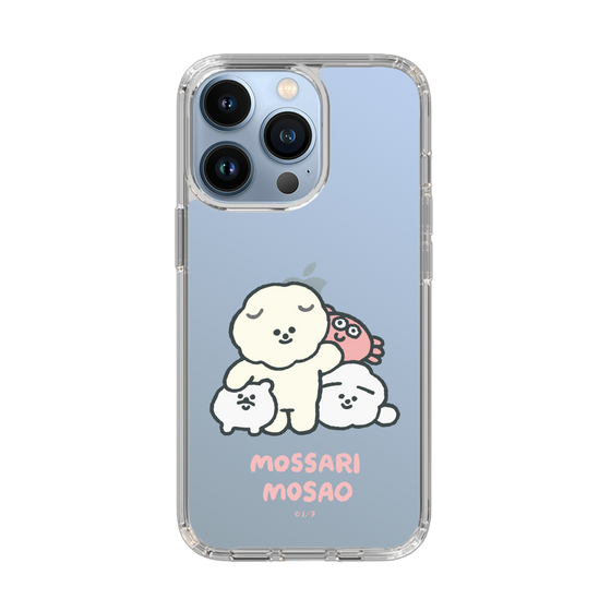 Slim Protection Case［ Mossari Mosao - Everyone Together - Clear ］