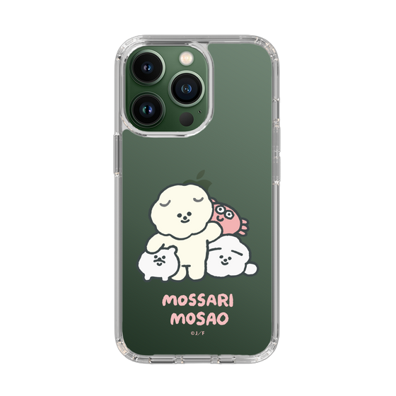 Slim Protection Case［ Mossari Mosao - Everyone Together - Clear ］