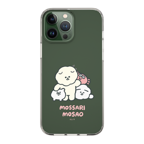 Slim Protection Case［ Mossari Mosao - Everyone Together - Clear ］
