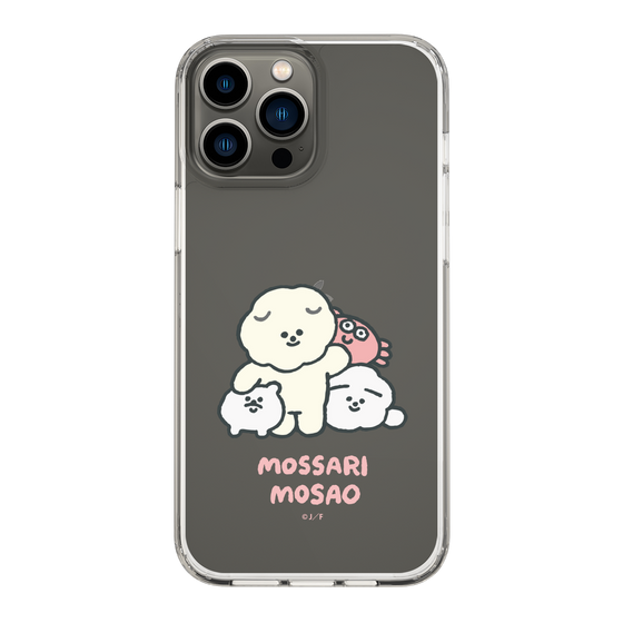 Slim Protection Case［ Mossari Mosao - Everyone Together - Clear ］