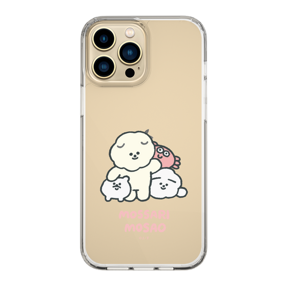 Slim Protection Case［ Mossari Mosao - Everyone Together - Clear ］