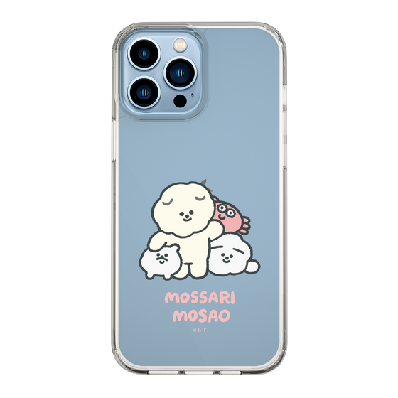 Slim Protection Case［ Mossari Mosao - Everyone Together - Clear ］