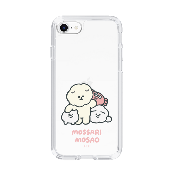 Slim Protection Case［ Mossari Mosao - Everyone Together - Clear ］