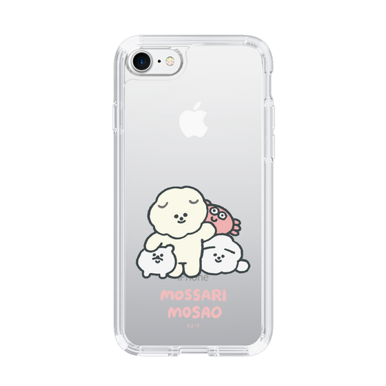 Slim Protection Case［ Mossari Mosao - Everyone Together - Clear ］