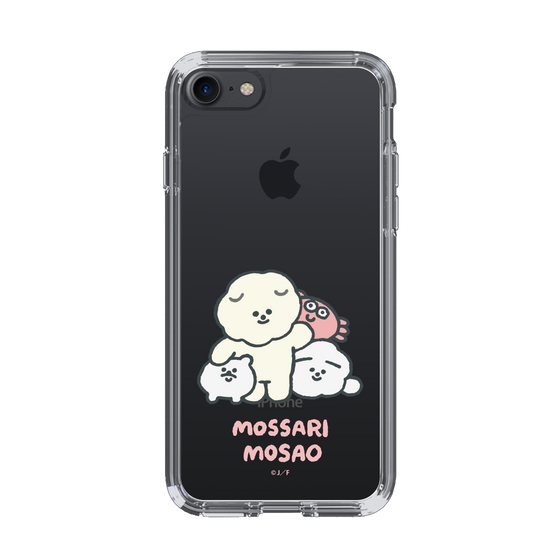 Slim Protection Case［ Mossari Mosao - Everyone Together - Clear ］